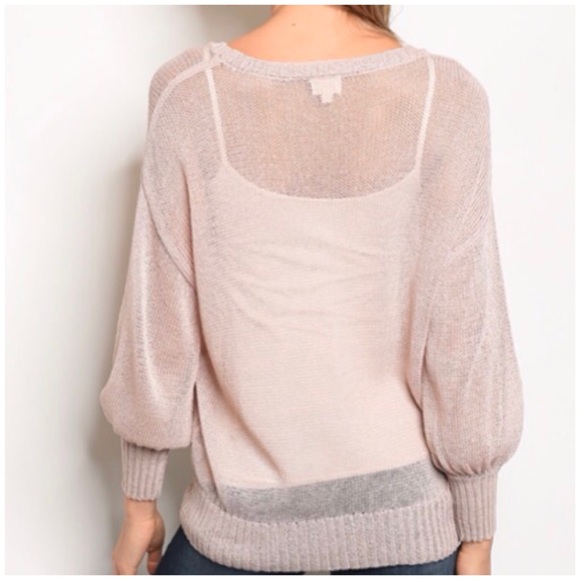❄️MAUVE LIGHT SWEATER - Picture 4 of 9
